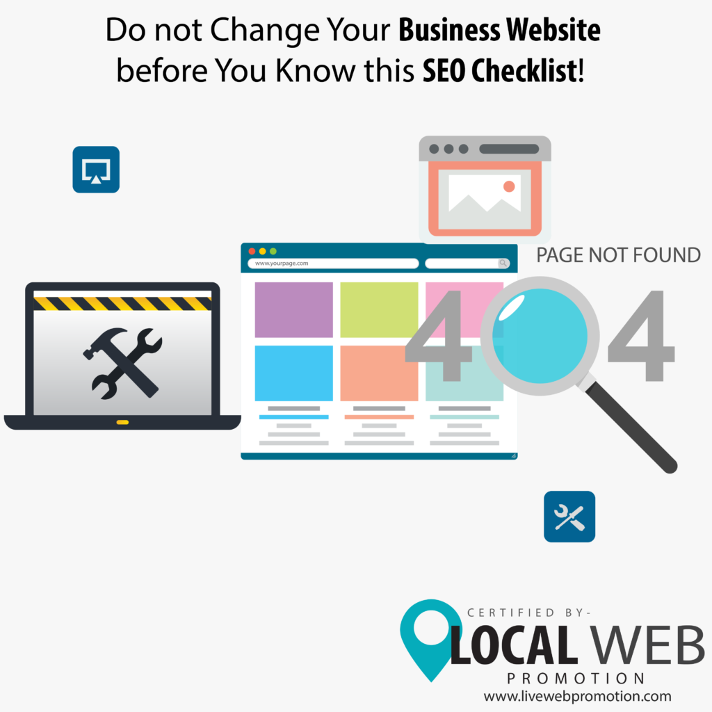 Do not Change Your Business Website before You Know this SEO Checklist!