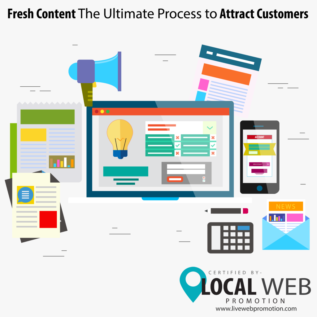 Why Is Fresh Content The Ultimate Process to Attract Customers